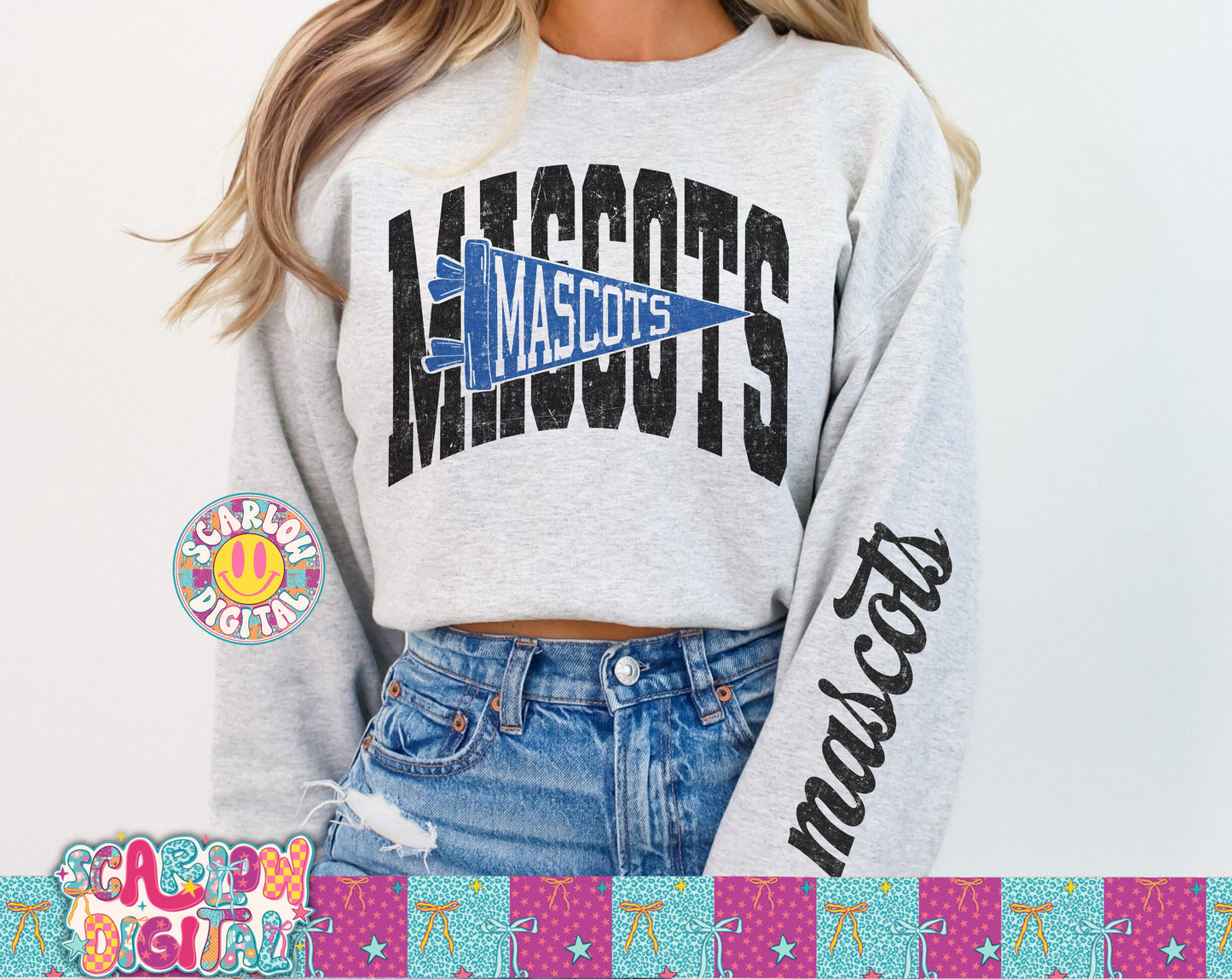 Blue Mascot Custom Design  - REVIEW DESCRIPTION BEFORE PURCHASING