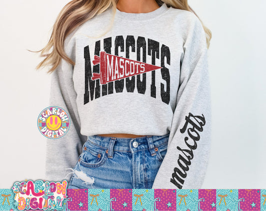 Red Mascot Custom Design  - REVIEW DESCRIPTION BEFORE PURCHASING