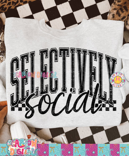 Selectively Social PNG Digital Design