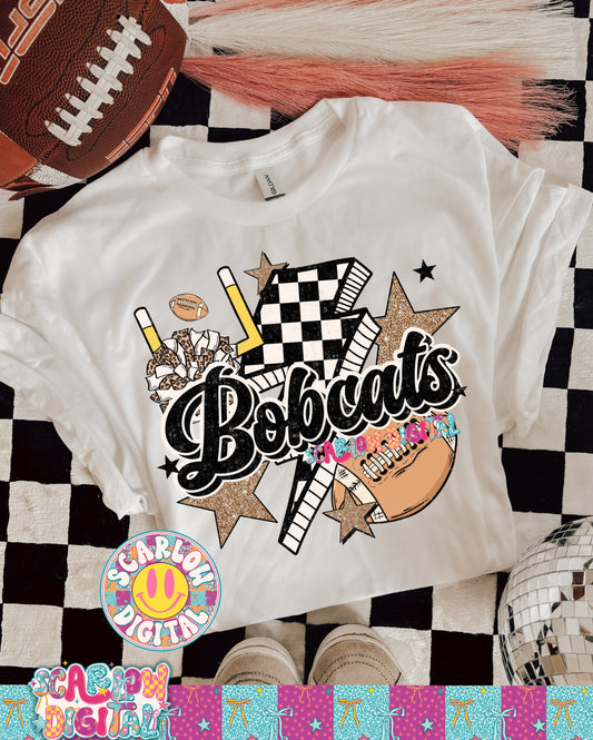 Bobcats PNG Digital Design