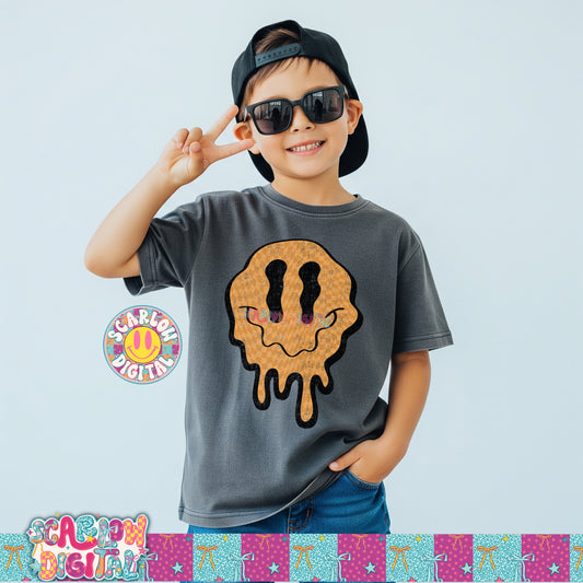 Trippy Face PNG Digital Design