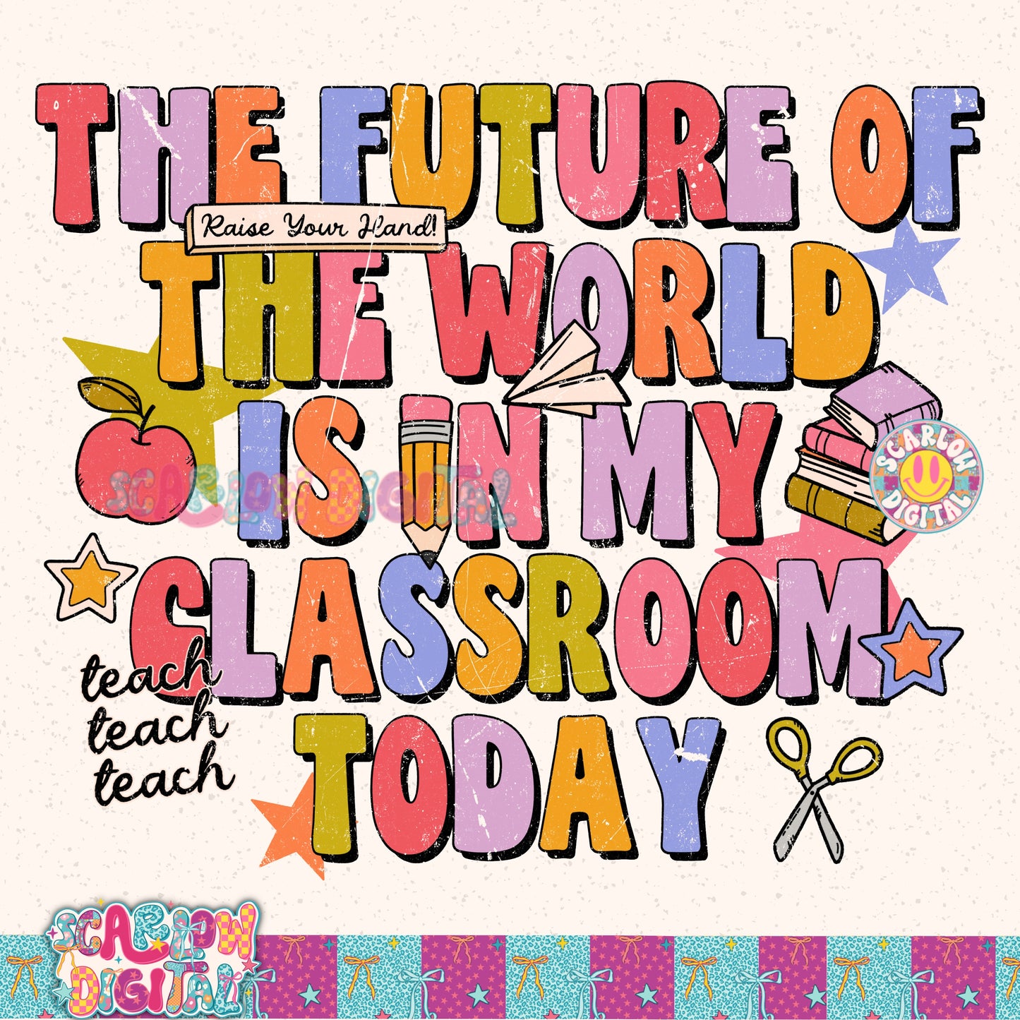The Future of the World PNG Digital Design