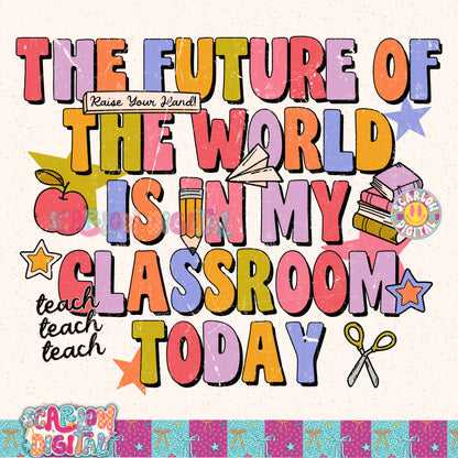 The Future of the World PNG Digital Design