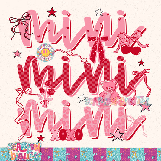 Valentine's Day Mini PNG Digital Design