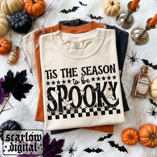 Tis the Season to Be Spooky PNG Digital Design