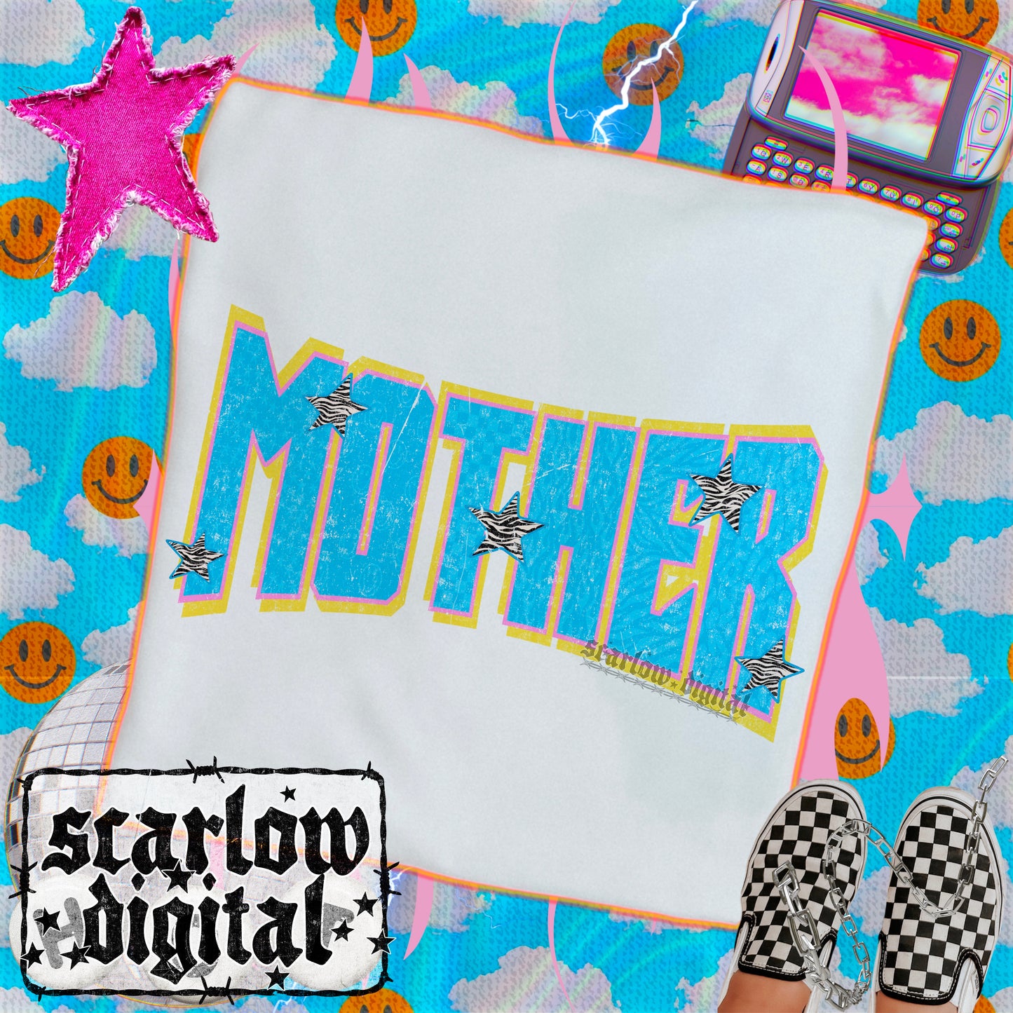 Mother PNG Digital Design