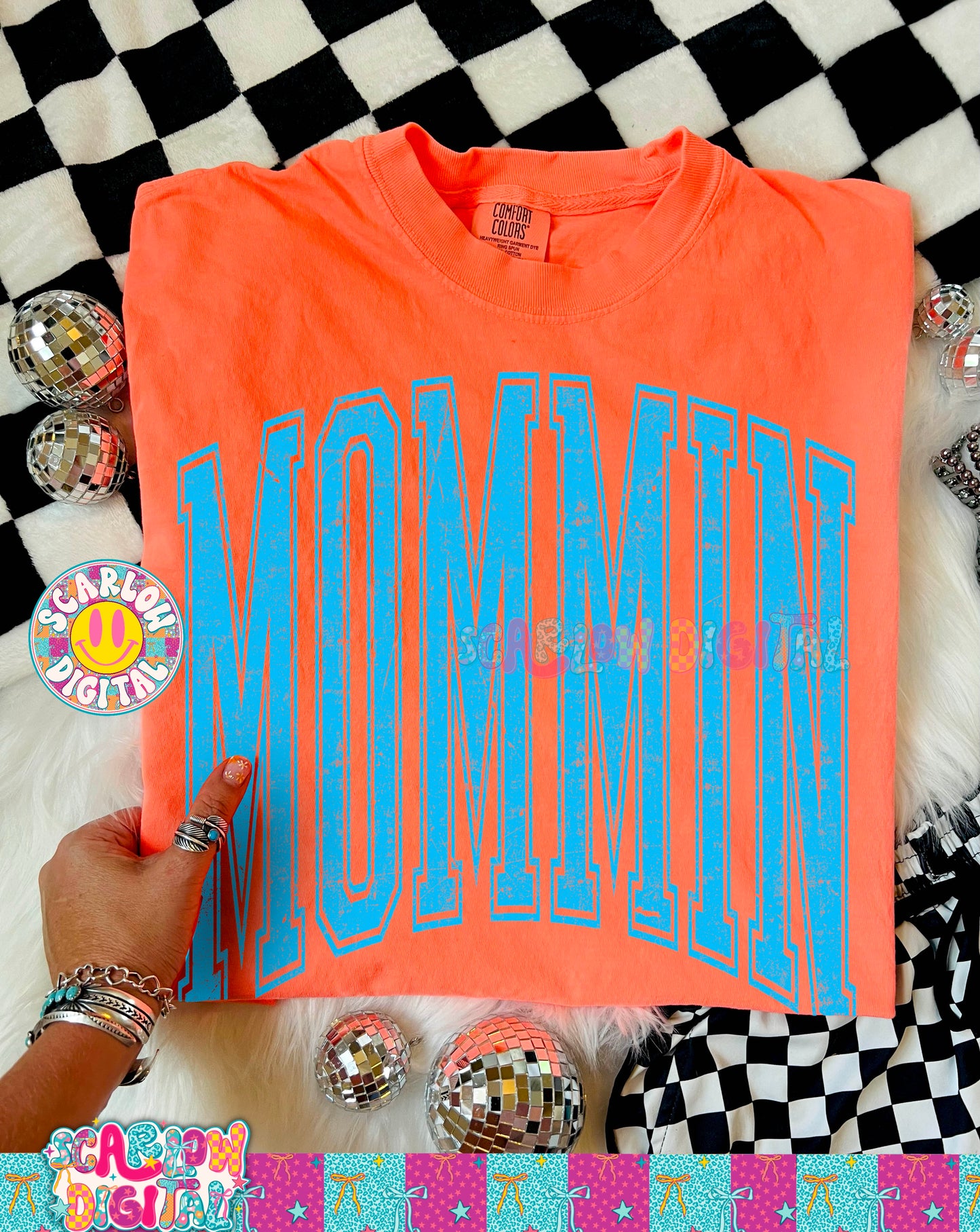 Mommin PNG Digital Design
