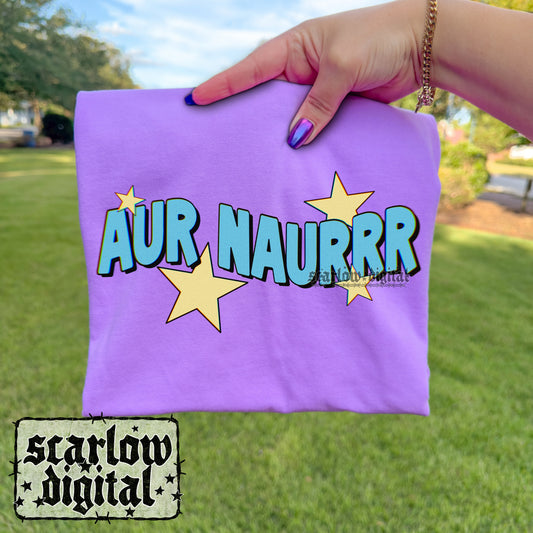 Aur Naurrr PNG Digital Design
