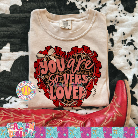 You Are So Very Loved PNG Digital Design