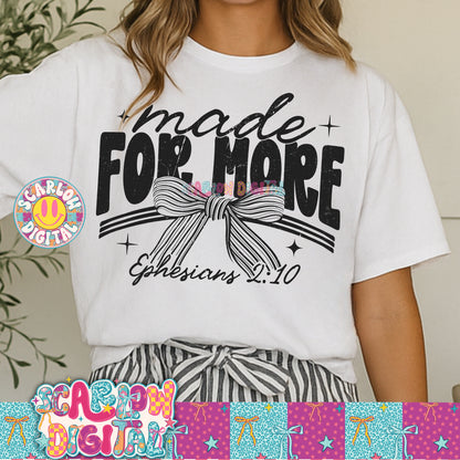 Made For More PNG Digital Design