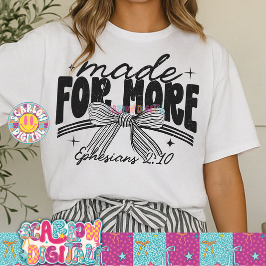 Made For More PNG Digital Design