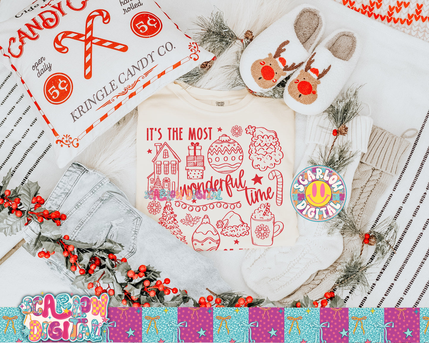 It's the Most Wonderful Time of the Year PNG Digital Design