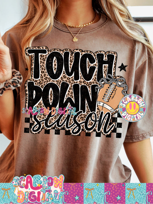 Touchdown Season PNG Digital Design
