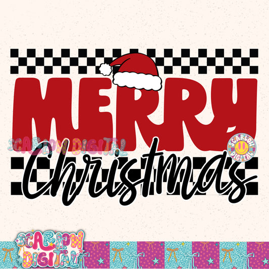 Merry Christmas PNG Digital Design