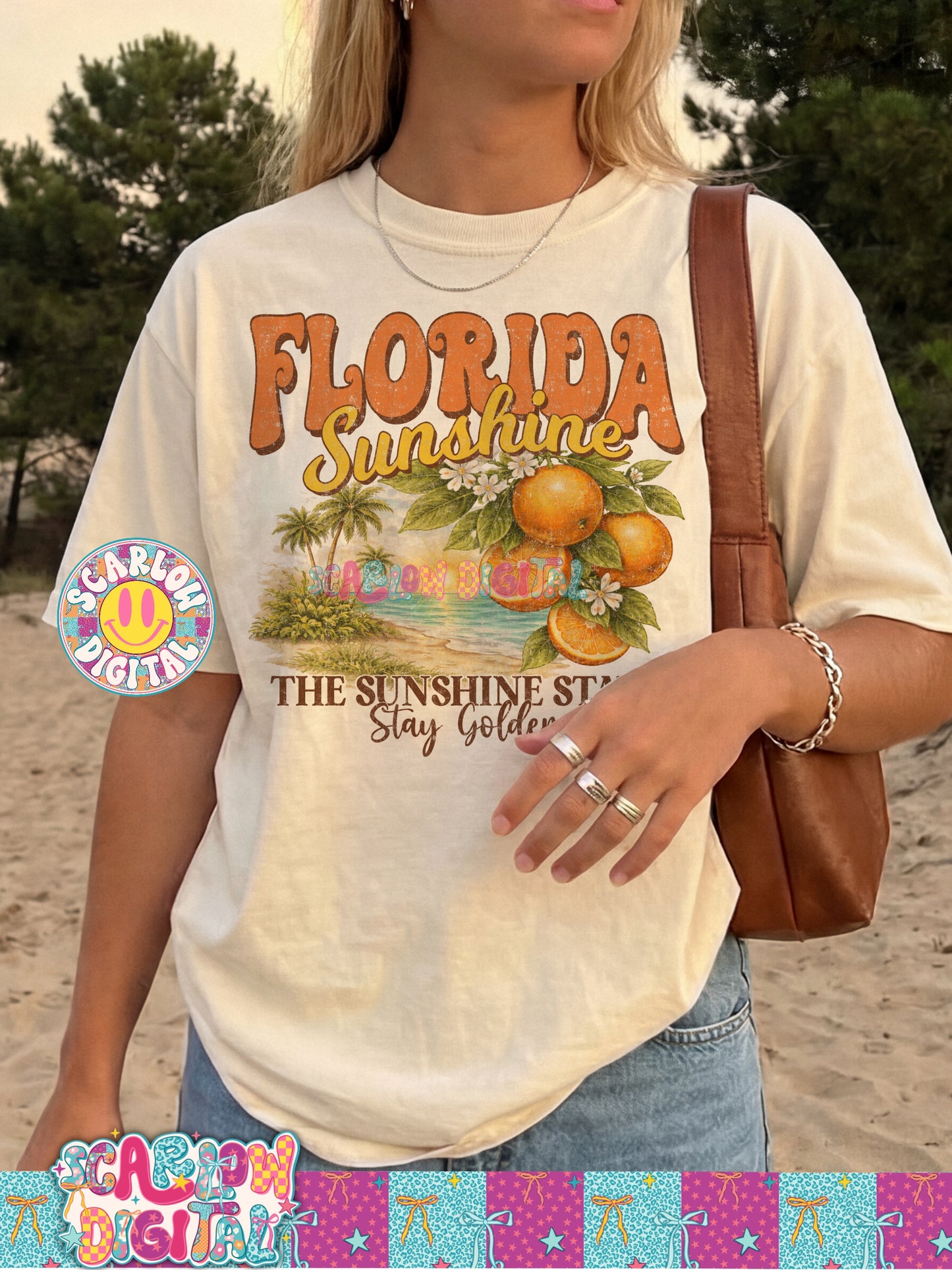 Florida Sunshine PNG Digital Design