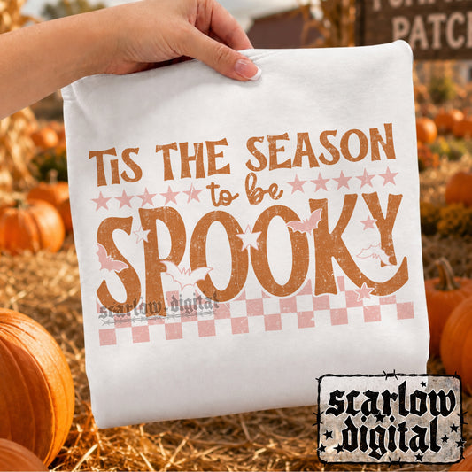 Tis the Season to Be Spooky PNG Digital Design