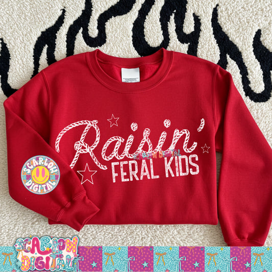 Raisin Feral Kids PNG Digital Design