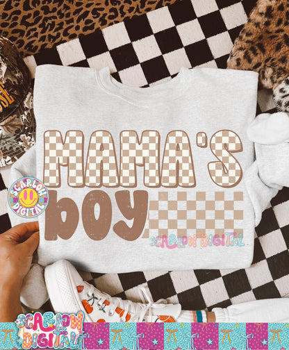 Mama's Boy PNG Digital Design