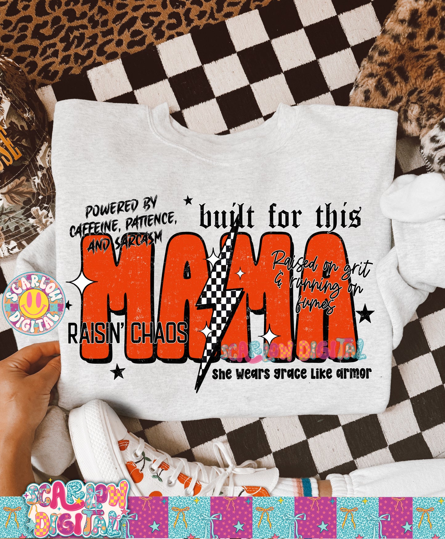 Mama Sayings PNG Digital Design