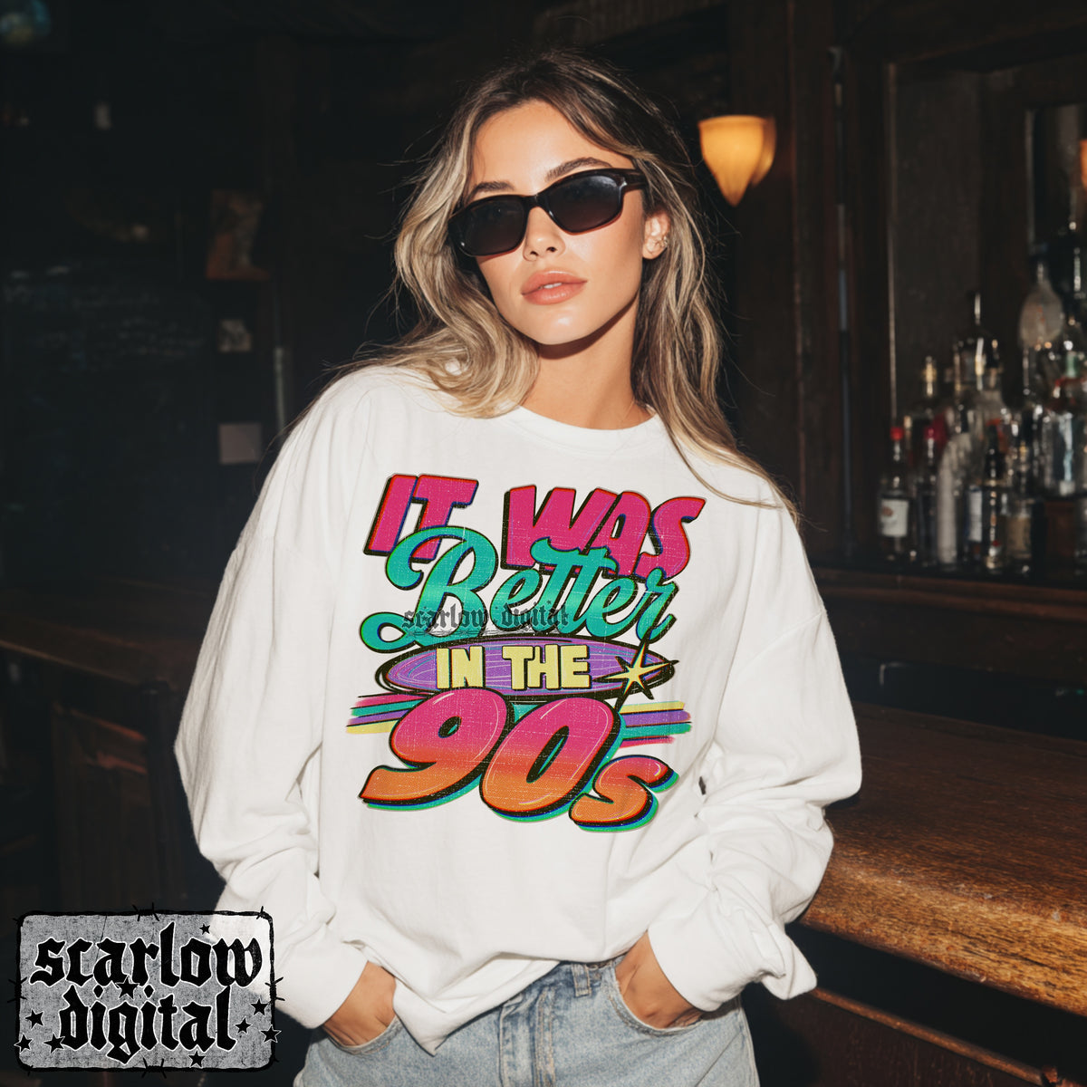 It Was Better in the 90s PNG Digital Design