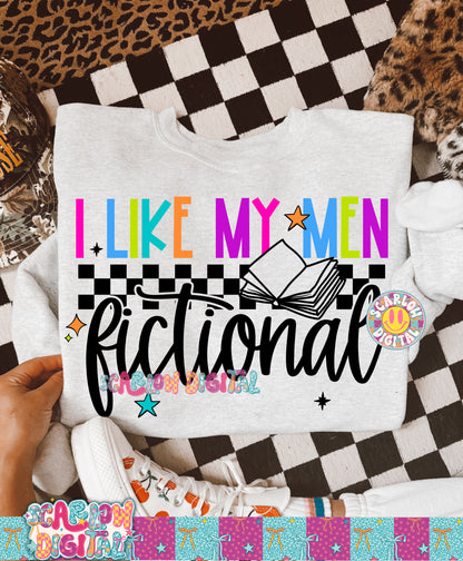 I Like My Men Fictional PNG Digital Design