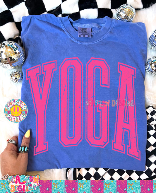 Yoga PNG Digital Design