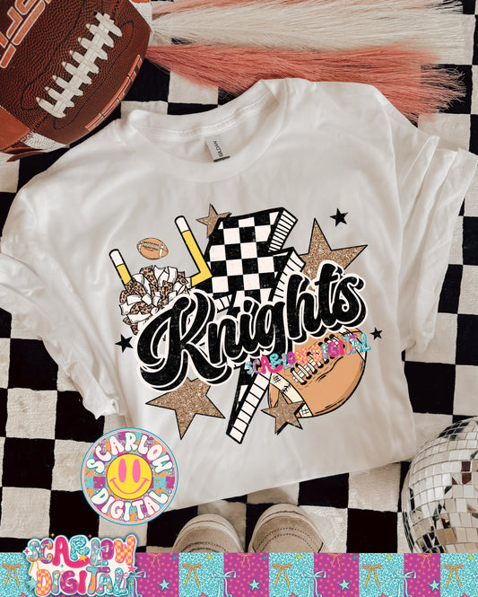 Knights PNG Digital Design