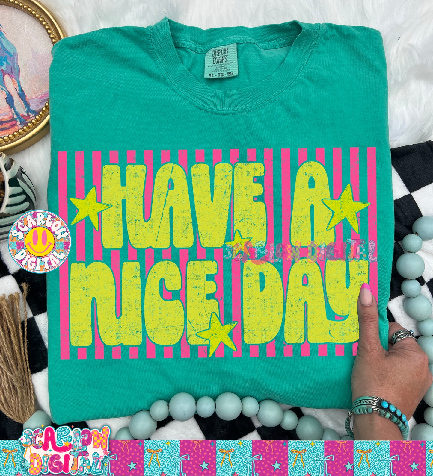 Have a Nice Day PNG Digital Design
