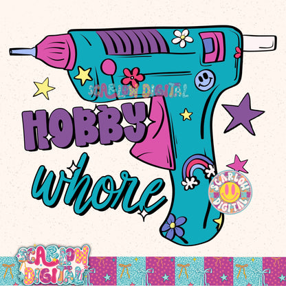 Hobby Whore PNG Digital Design