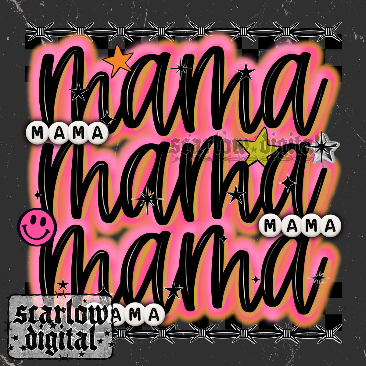 Mama PNG Digital Design