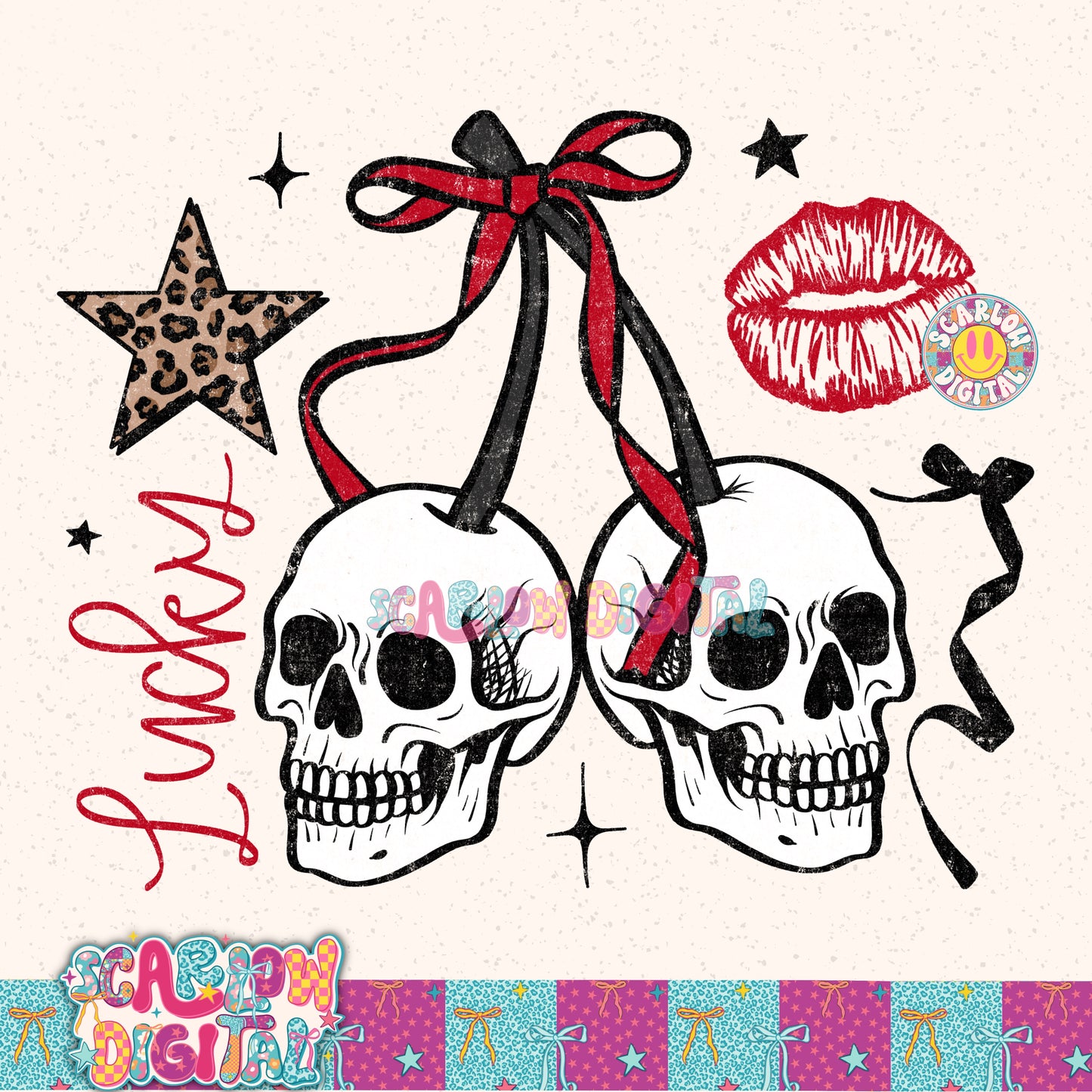 Lucky PNG Digital Design