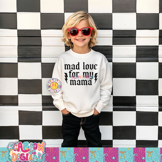 Mad Love For My Mama PNG Digital Design
