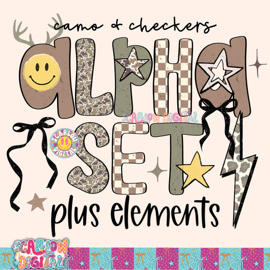 Camo Alpha Set Digital Design