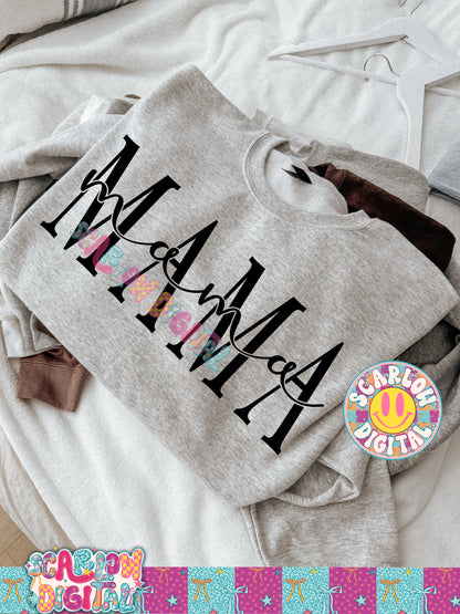 Simple Mama PNG Digital Design