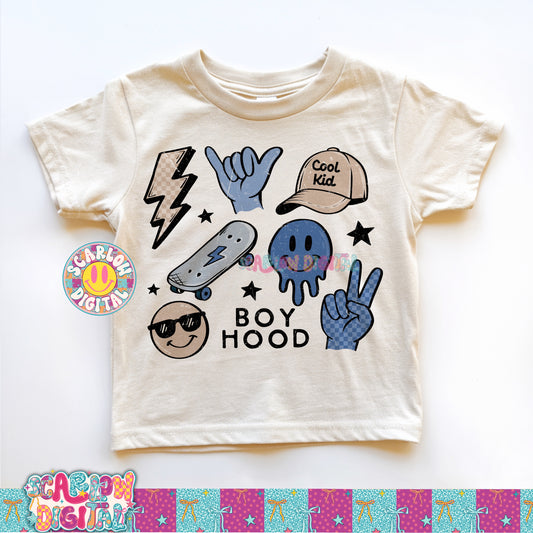 Boyhood PNG Digital Design