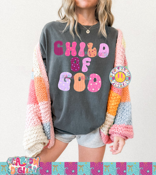 Child of God PNG Digital Design