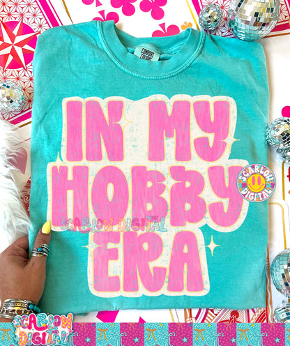 In My Hobby Era PNG Digital Design