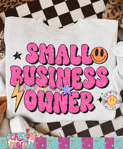 Small Business Owner PNG Digital Design