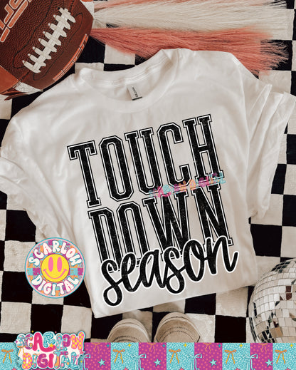 Touchdown Season PNG Digital Design