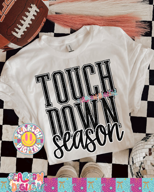Touchdown Season PNG Digital Design