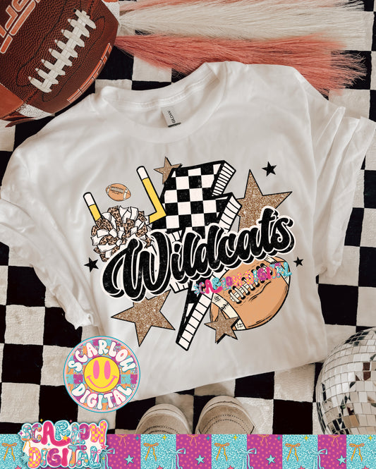 Wildcats PNG Digital Design