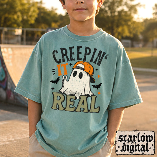 Creepin' it Real PNG Digital Design