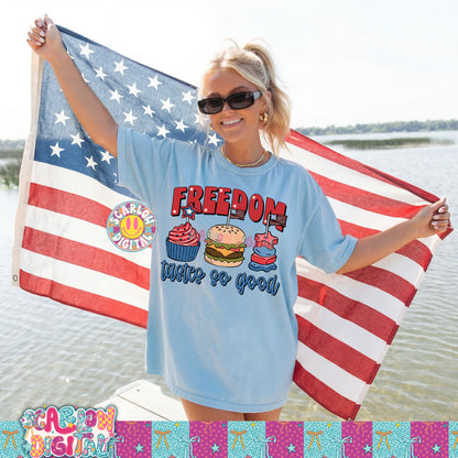 Freedom Tastes So Good PNG Digital Design