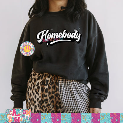 Homebody PNG Digital Design