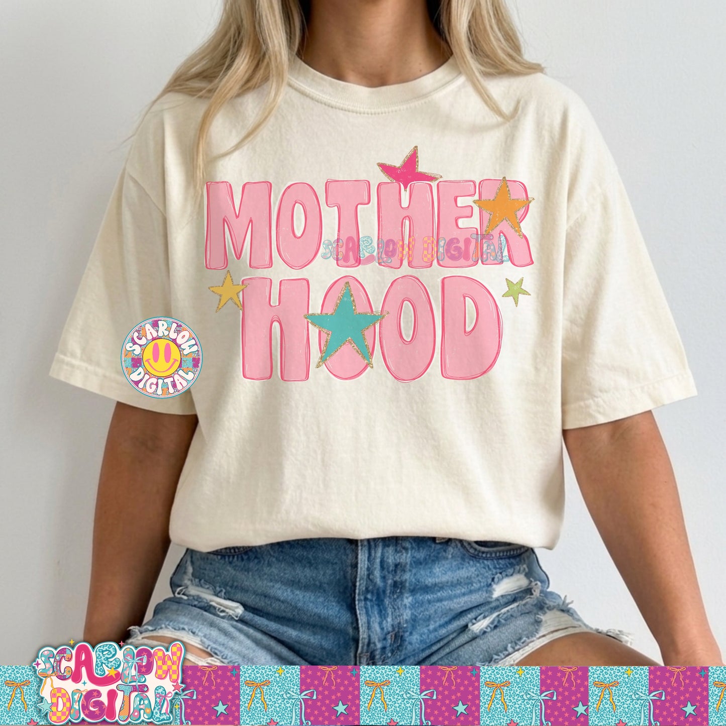Motherhood PNG Digital Design