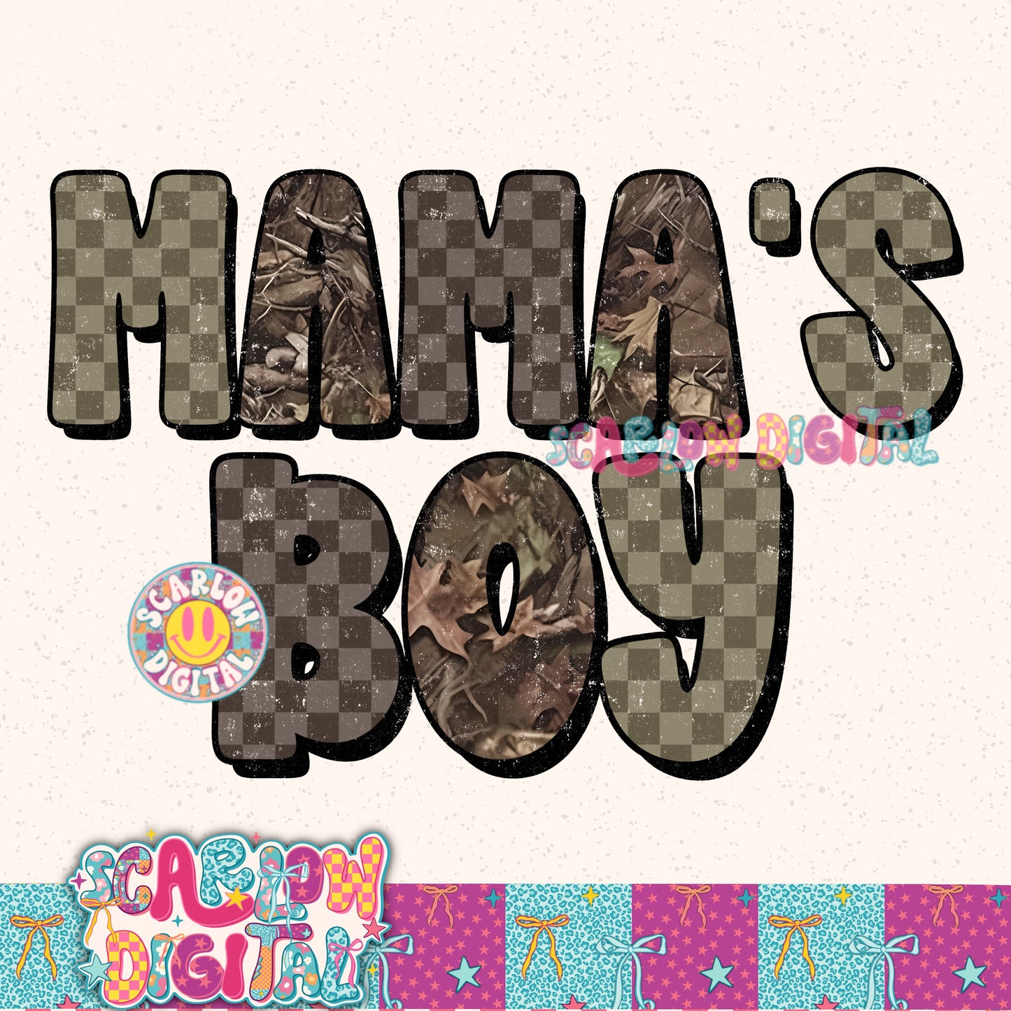 ✨NEW NEW NEW✨ Camo Mama's Boy PNG Digital Design
