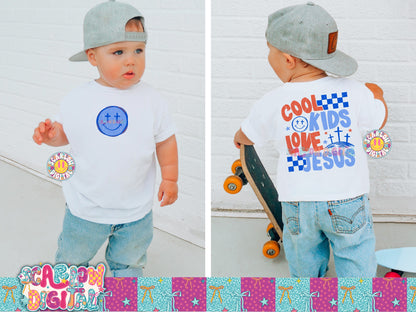 Cool Kids Love Jesus (Boy Version) PNG Digital Design