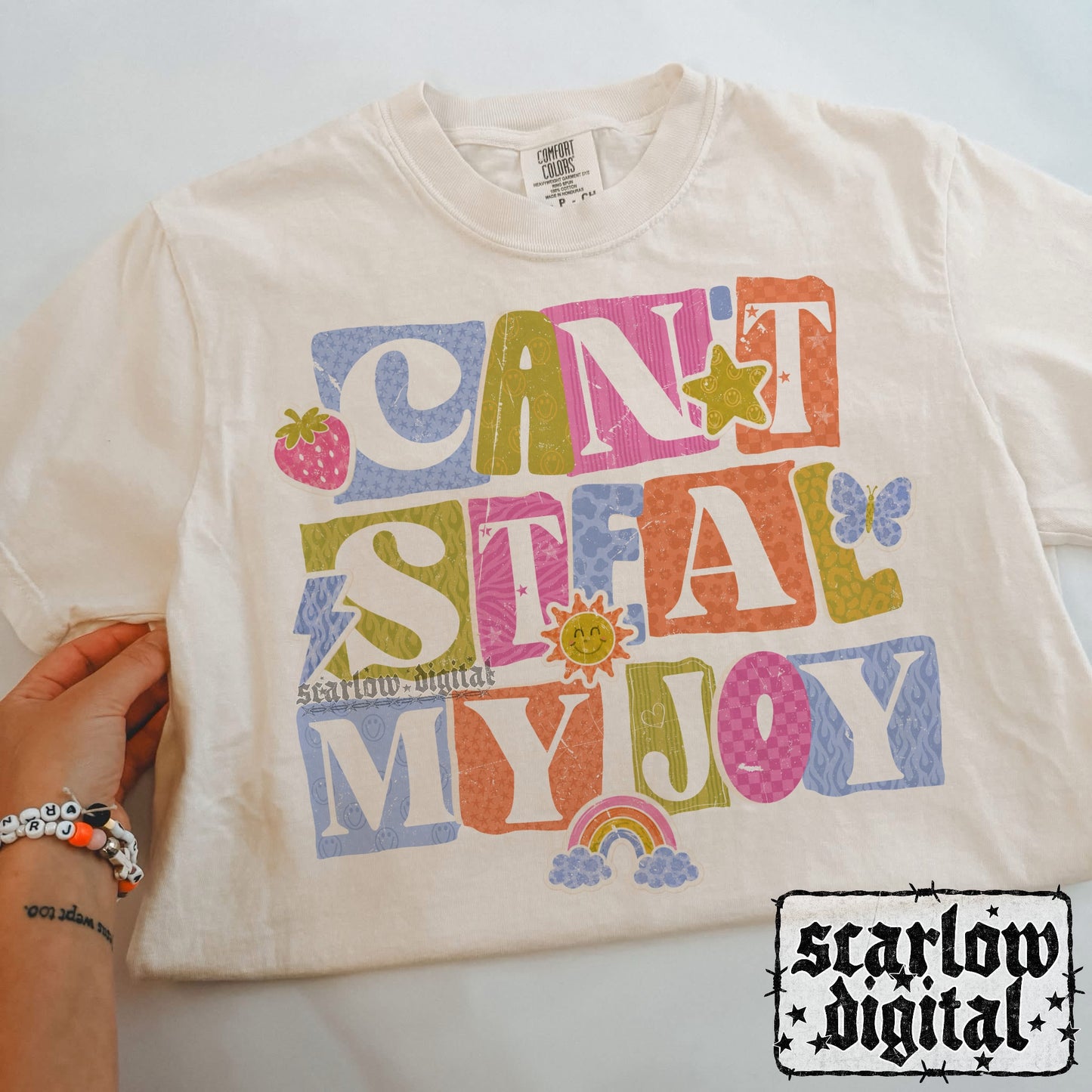 Can't Steal My Joy PNG Digital Design