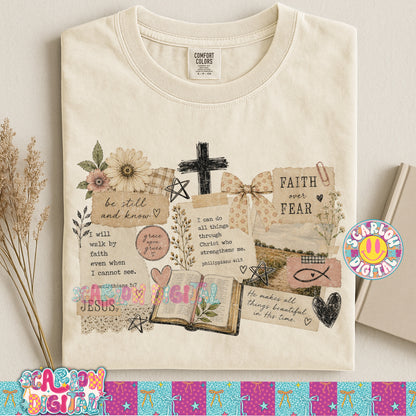 Christian Scrapbook PNG Digital Design