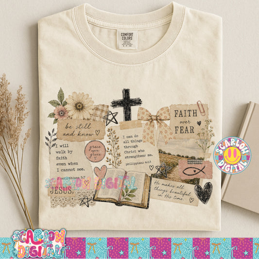Christian Scrapbook PNG Digital Design